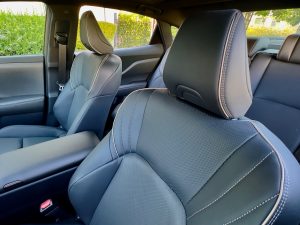 2026 Toyota Crown Nightshade front seats