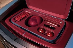 Cadillac Elevated Velocity Concept - luggage and polo gear