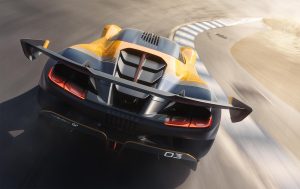 Chevrolet Corvette CX-R - rear racing