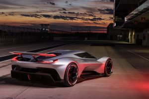 Chevrolet Corvette CX - rear 3-4 night