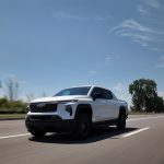 Chevrolet Silverado EV Work Truck - Record Mileage - driving