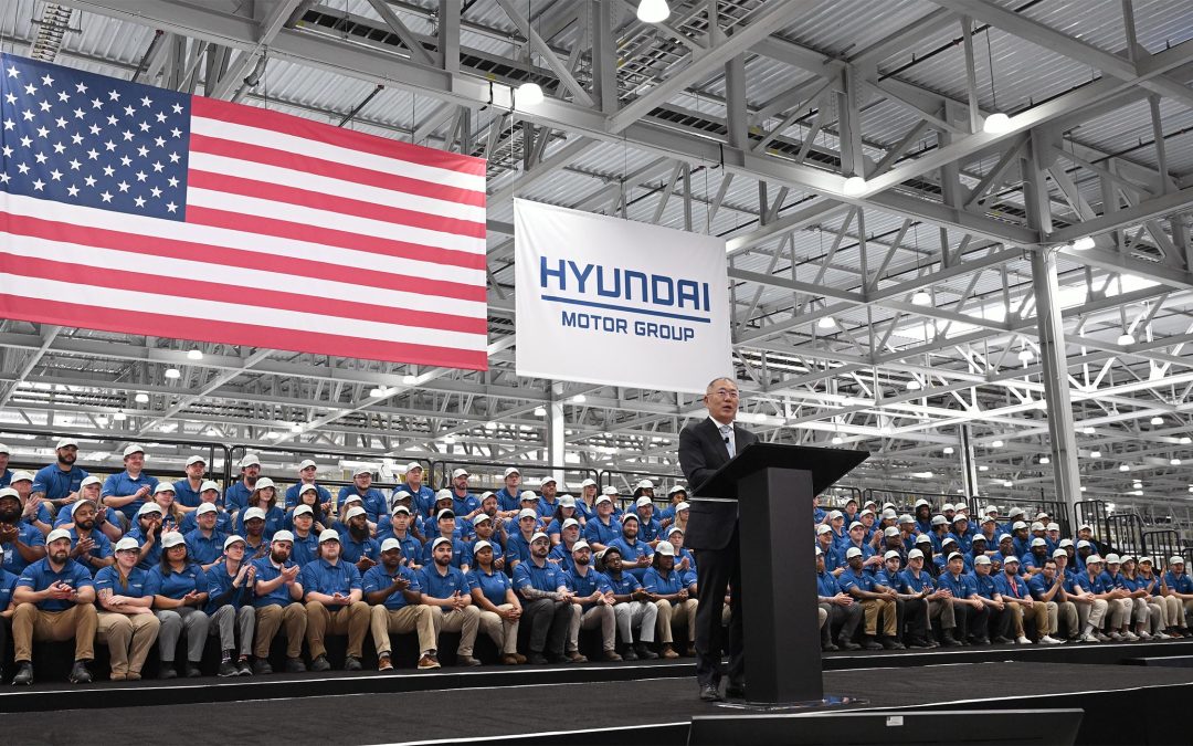 Hyundai’s Planned U.S. Investment Growing to $26 Billion