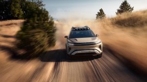 Lucid Gravity X Concept - driving nose