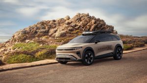 Lucid Gravity X Concept - hero shot