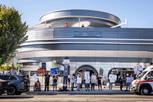 Tesla Diner Protests