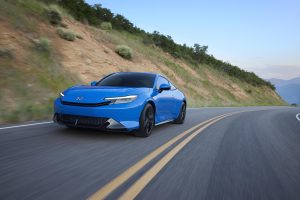 2026 Honda Prelude - front 3-4 low driving