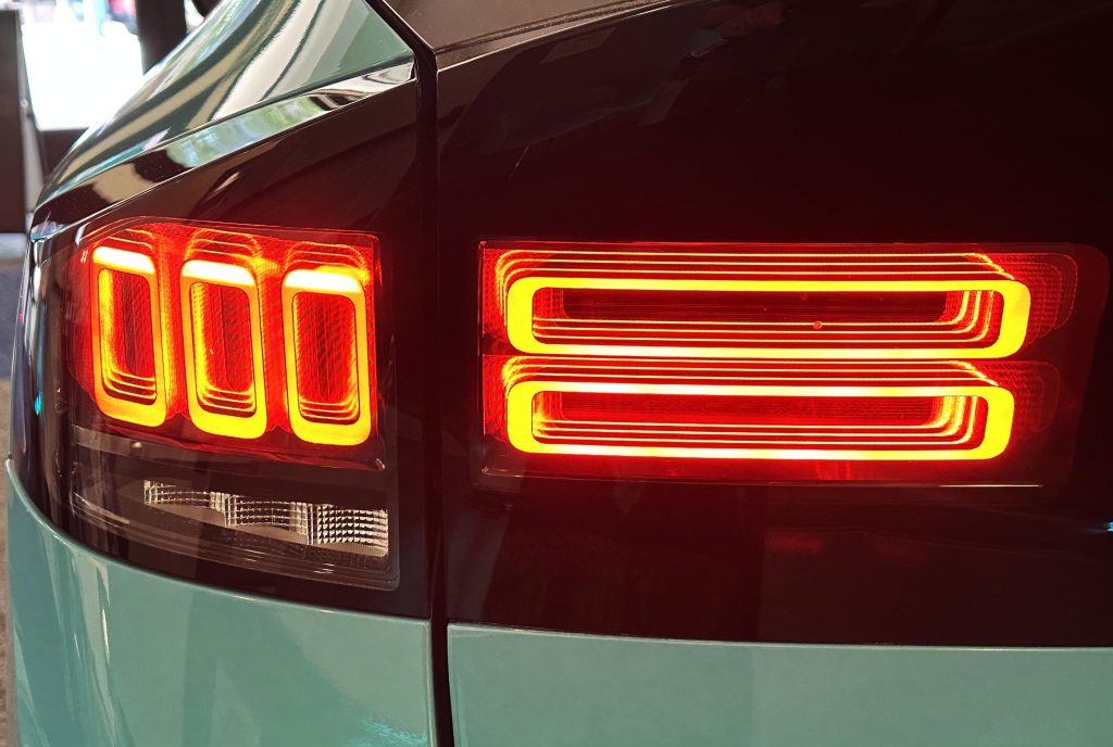 2026 Nissan Leaf - Ni-San taillights