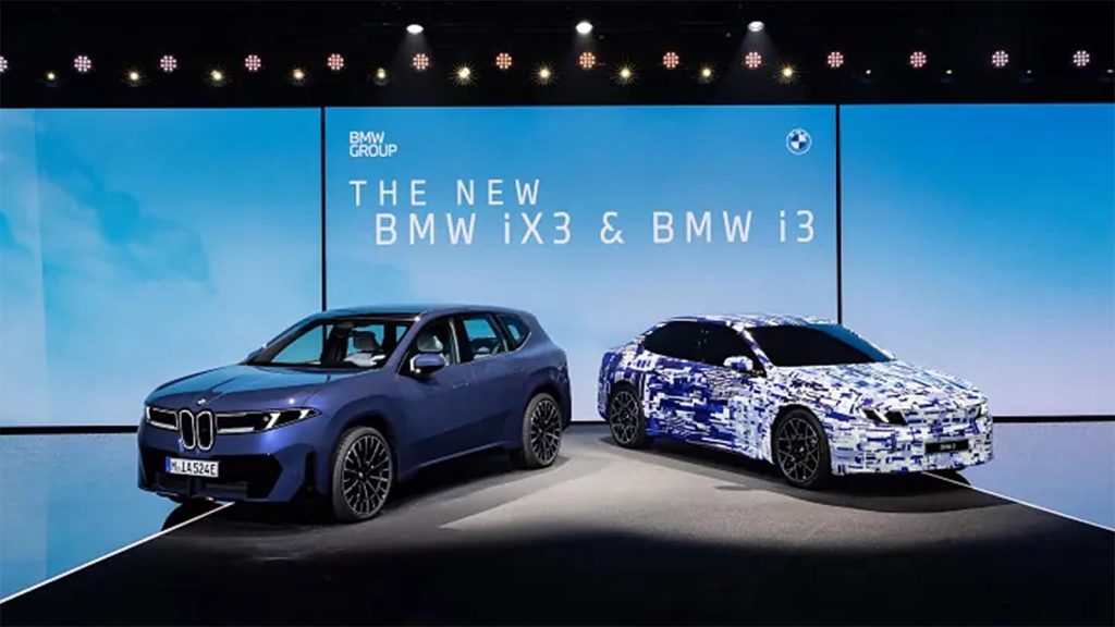 BMW iX3 and i3 Sedan