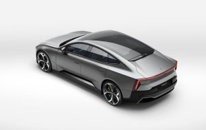 Polestar 5 - rear 3-4 high angle