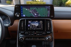 2025 Lexus LX 700h Ultra Luxury front touchscreen REL