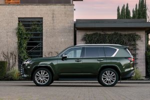 2025 Lexus LX 700h Ultra Luxury side REL