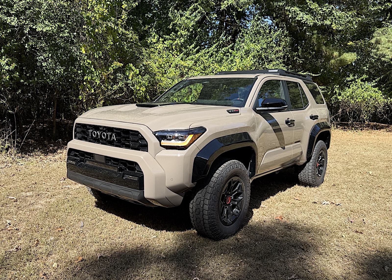 2025 Toyota 4Runner TRD Pro front corner