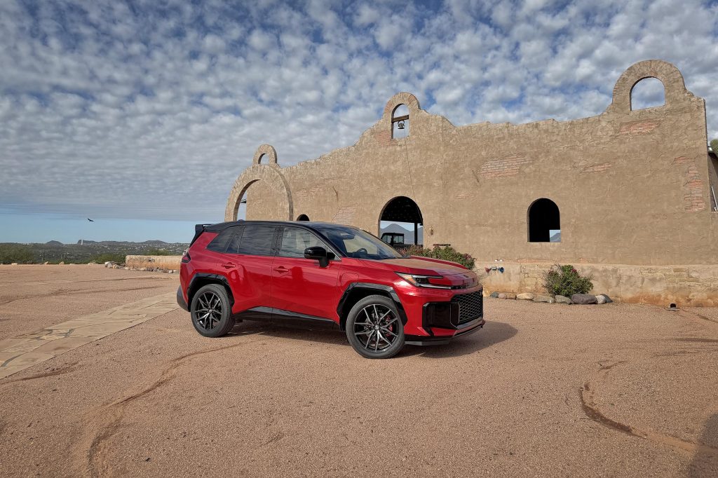 2026 Toyota RAV4 GR - hero shot v2 - front 3-4 by mission