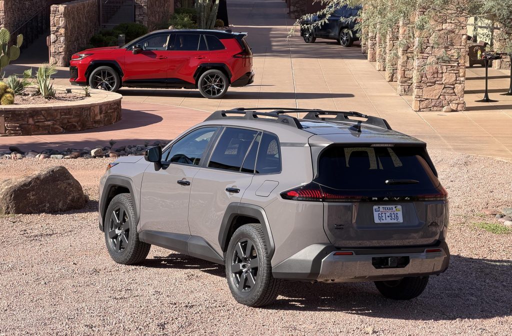 2026 Toyota RAV4 - two shot Woodlands and GR v2