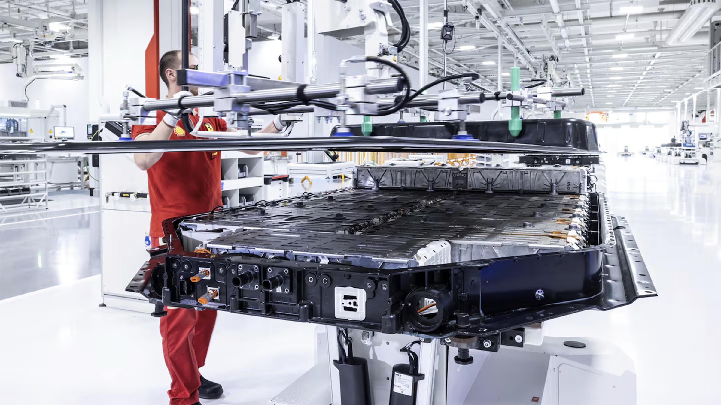 Ferrari Elettrica - battery pack