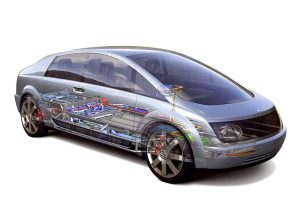 GM Hy-Wire - schematic