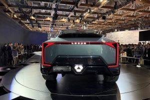 Lexus LS sedan ute concept rear Tokyo 2025