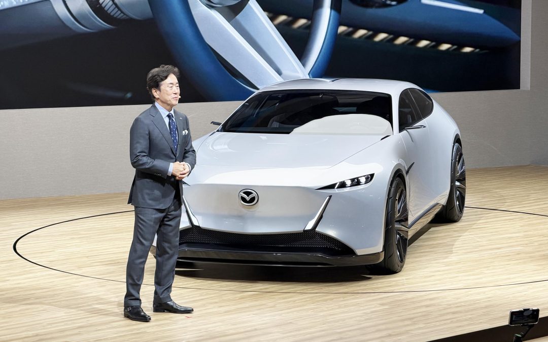 “The More You Drive,” Claims Mazda, the More its Wankel-Powered Vision X-Coupe Can Clean the Air