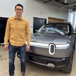 Rivian CEO RJ Scaringe - at MI Tech Center 10-6-25