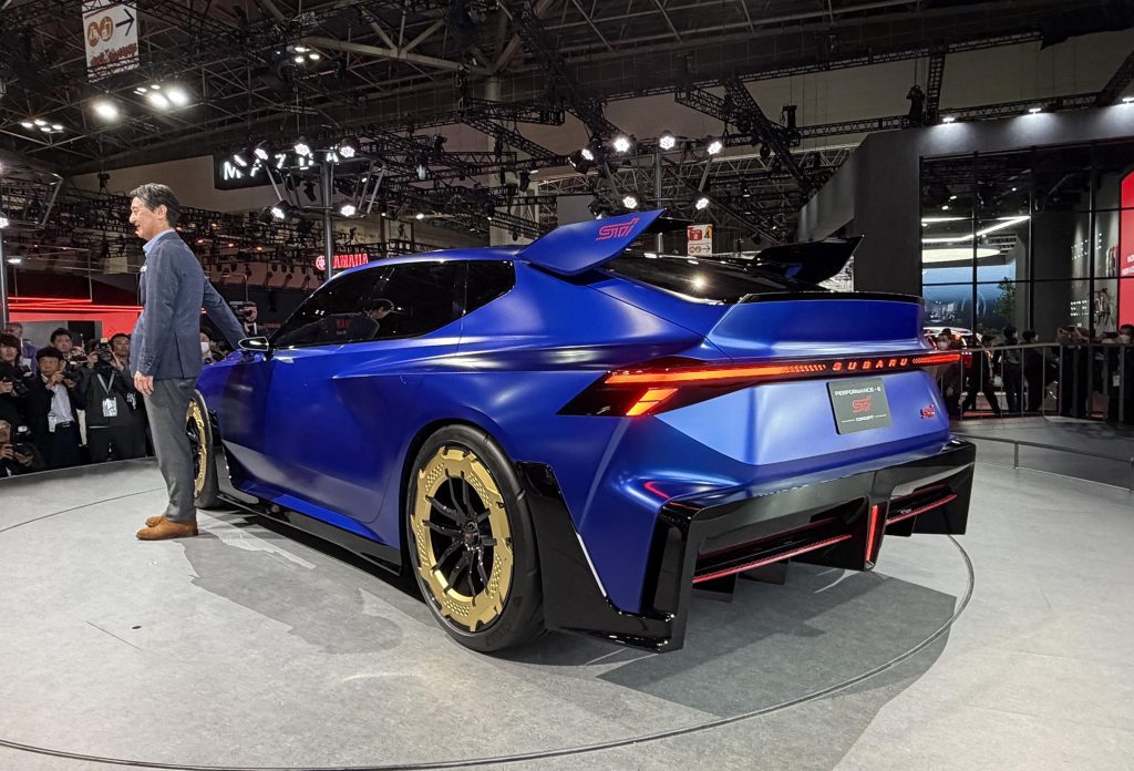 Subaru Performance-E - rear 3-4