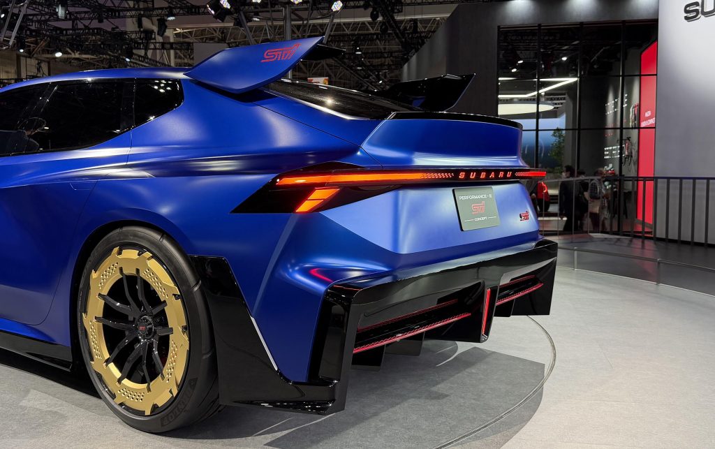 Subaru Performance-E - rear detail