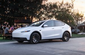 Tesla Model Y Standard parked