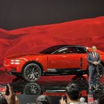 Toyota Century concept orange with Akio Tokyo 2025