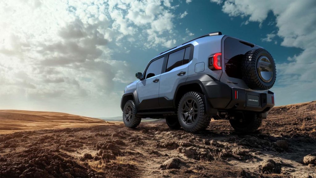 Toyota FJ Cruiser Concept - rear 3-4 hero shot