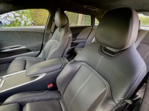 2025 Lucid Air Grand Touring front seats