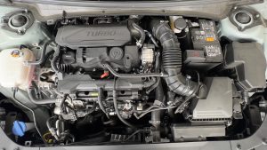2025 Kia K4 GT engine gray