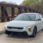 2025 Kia K4 GT front best gray