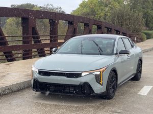 2025 Kia K4 GT front best gray