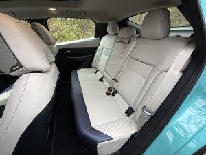 2026 Nissan Leaf Premium Plus rear seats
