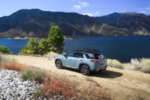 2026 Nissan Pathfinder - high angle rear 3-4