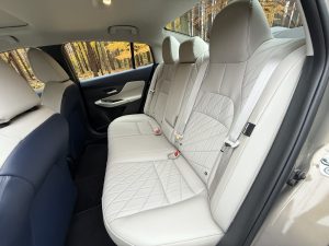 2026 Nissan Sentra SR rear seats