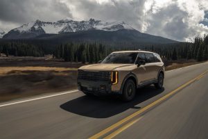 2027 Kia Telluride X-Pro - driving