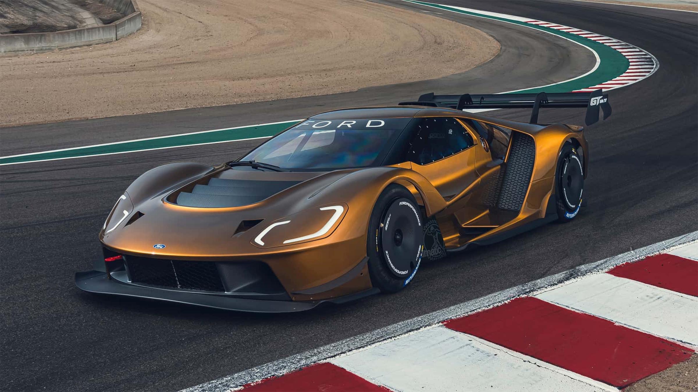 Ford New Supercar - On Track Rendering