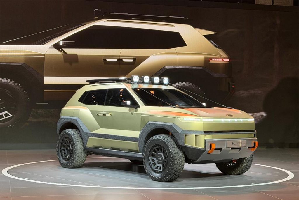 Hyundai Crater Concept - debut hero shot