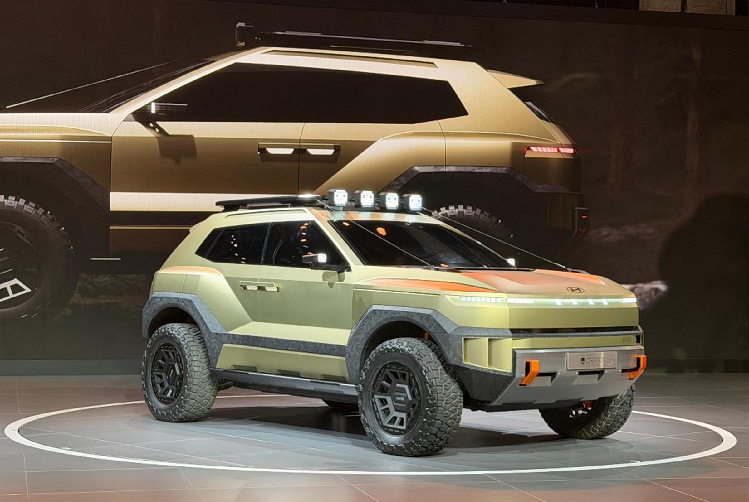 Hyundai Crater Concept - debut hero shot