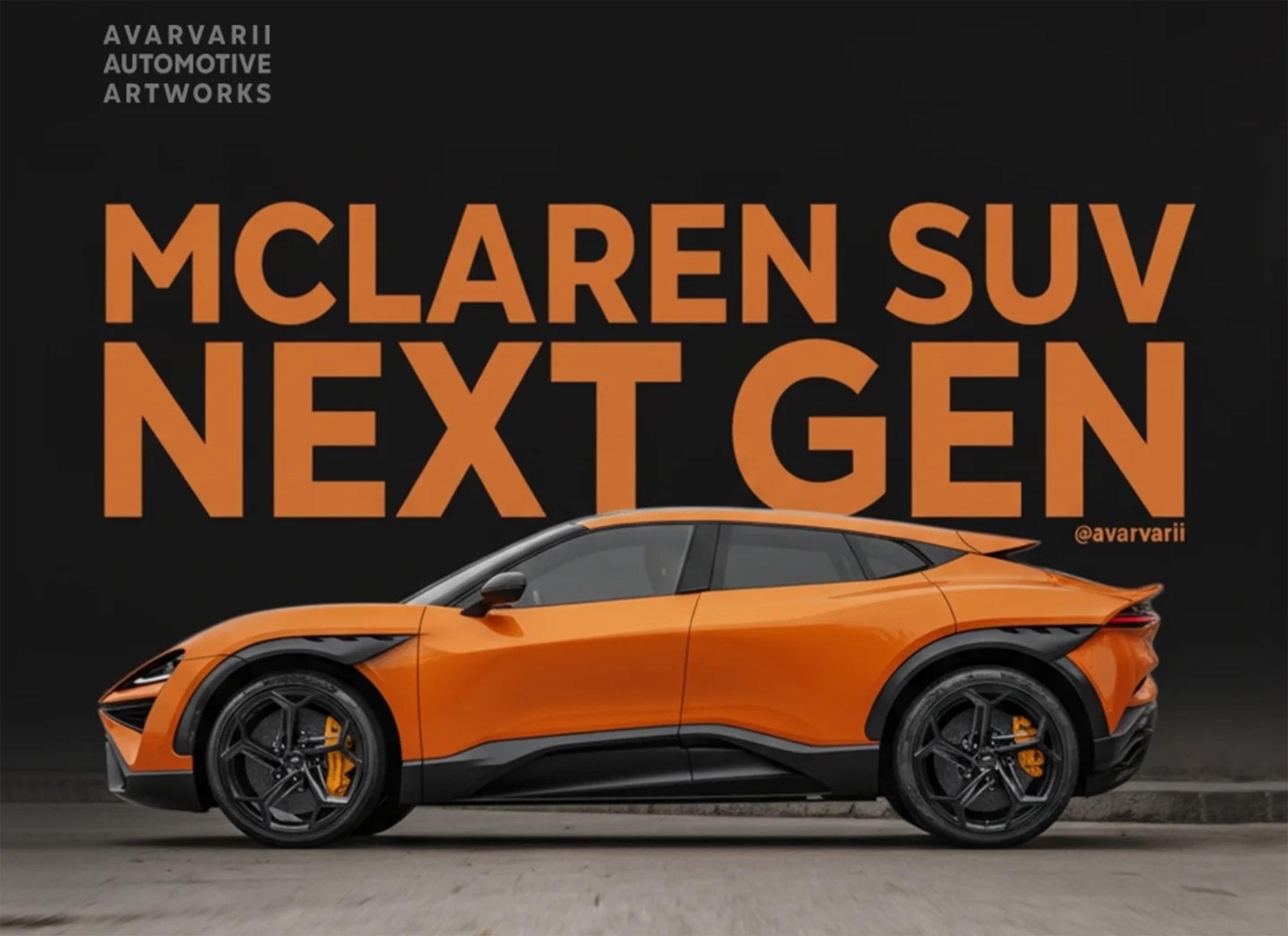 McLaren SUV - rendering 1