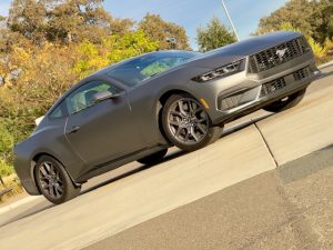2025 Ford Mustang front angled