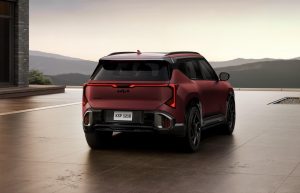 2027 Kia Seltos X-Line - rear 3-4