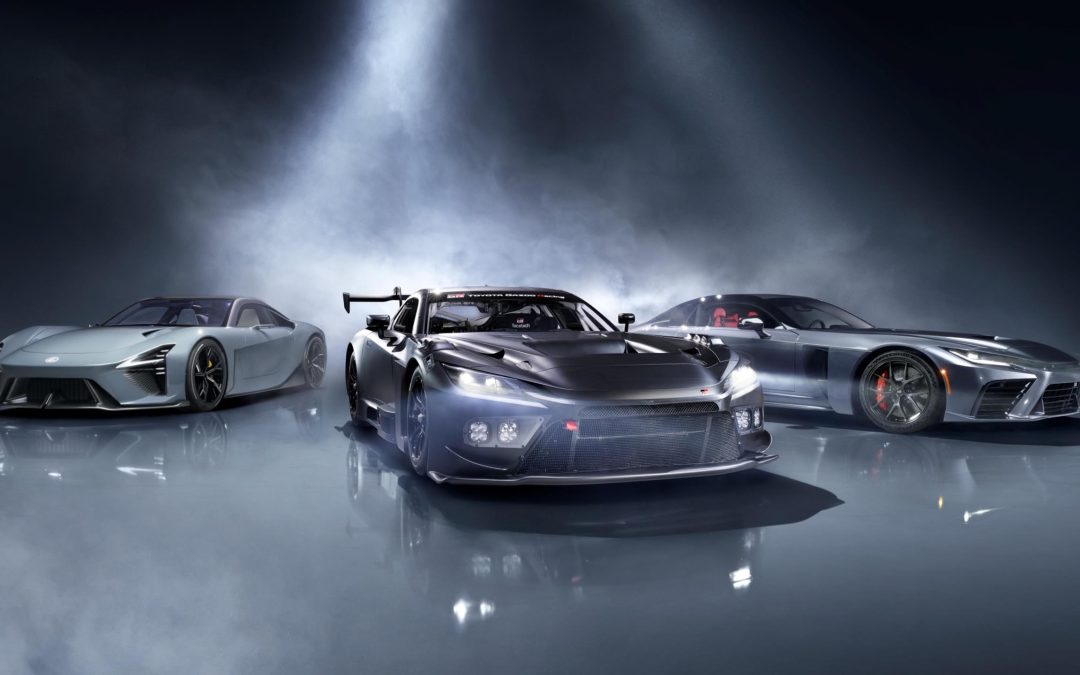Toyota Rolls Out Three New Supercars, Starting with All-Electric Lexus LFA “Concept”
