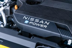 Nissan Qashqai - e-Power engine close-up