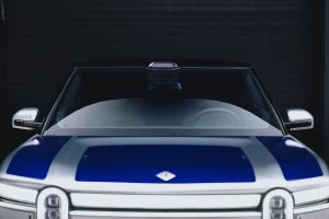 Rivian R2 - nose-on with Lidar