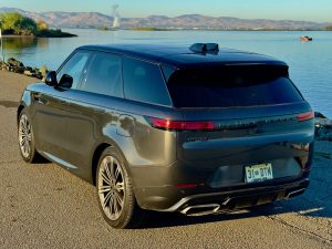 2025 Land Rover Range Rover Sport Hybrid Autobiography rear 3-4