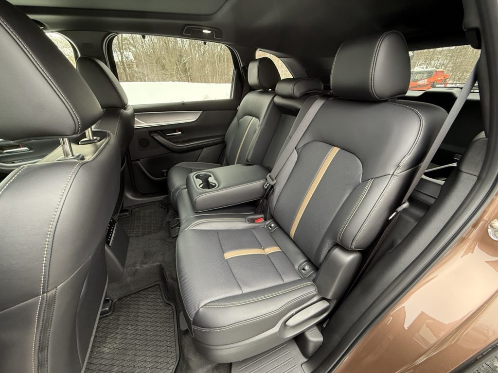 2026 Mazda CX-70 rear seats