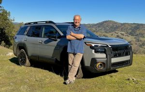 2026 Subaru Outback Wilderness - front 3-4 w Faulkner