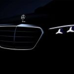 2027 Mercedes-Benz S-Class - front end at night