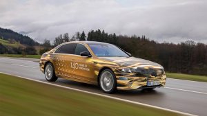 2027 Mercedes-Benz S-Class - in camo